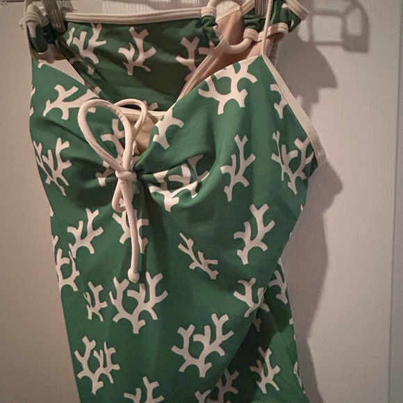 Victoria's Secret Other - Vintage Vs Green and White Tankini